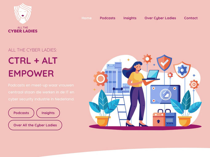 Screenshot van All the Cyber Ladies