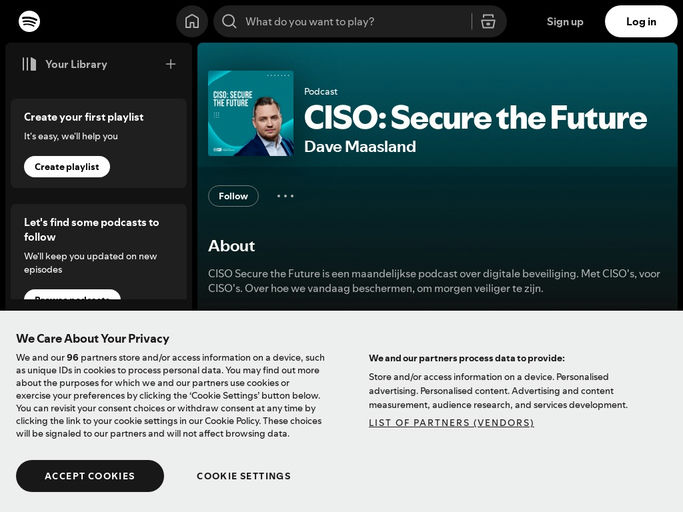 Screenshot van CISO: Secure the Future 
