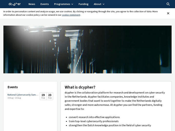 Screenshot van Dcypher