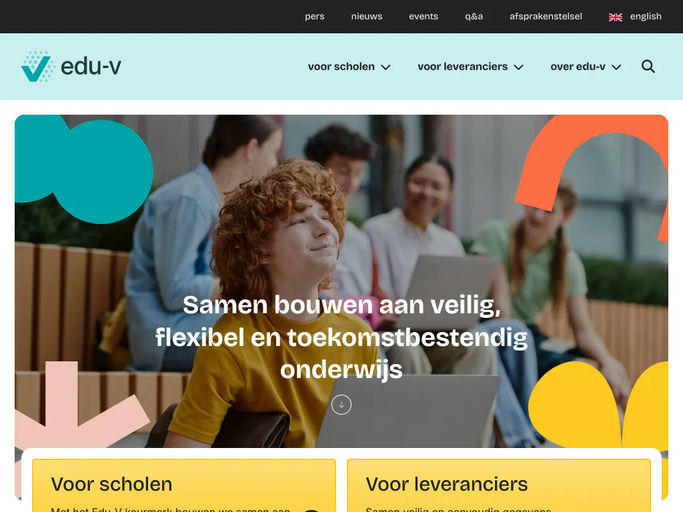 Screenshot van Edu-V