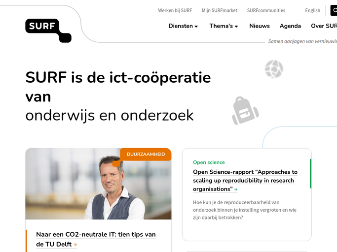Screenshot van Surf